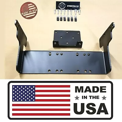 $42.90 • Buy [SR] Heavy Duty Winch Mount Plate Kit For 1996-2003 Polaris Sportsman 400 500