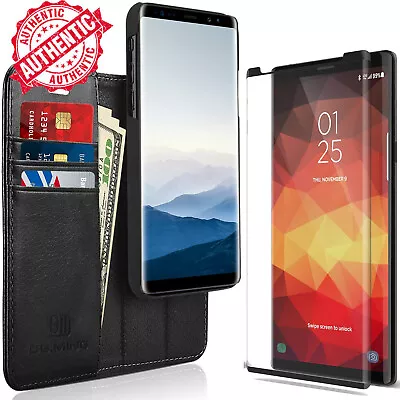 Galaxy Note 20 Wallet Case 2 In 1 Premium Leather Detachable Magnetic Flip Cove • $31.34