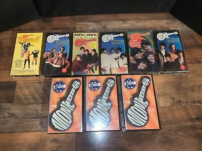 VTG The Monkees 9 VHS Tapes Lot • $19.99