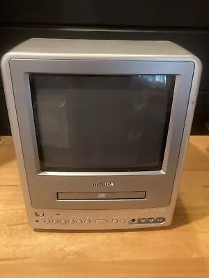 Toshiba MD9DP1 12  CRT TV / DVD Combo Retro Mini TV / Tested / No Remote - USED • $149.99