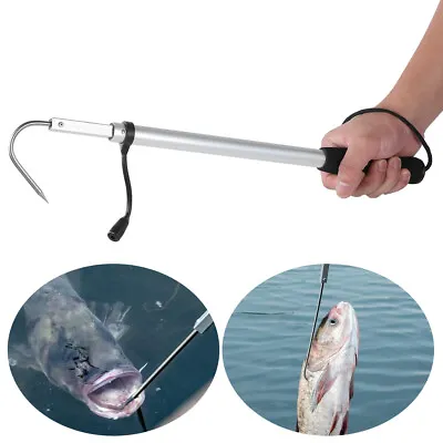 £9.99 • Buy Telescopic Fishing Gaff Wear Resistant Handle Fishing Gaff Hook For Outdoor