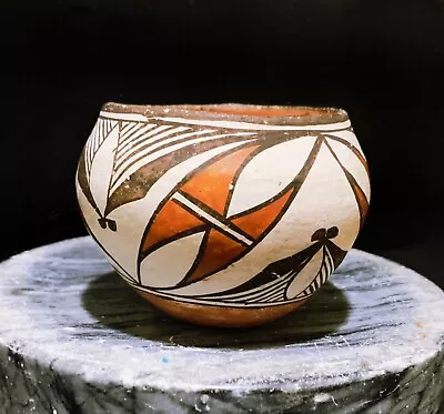 Acoma Pueblo Tribe New Mexico Pottery Jar Vase 3  Native American Indian • $45