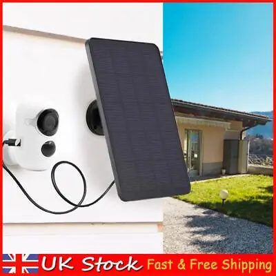 Monocrystalline Solar Panel Micro USB/Type-C Solar Panel Charger Wall Mount • £19.29