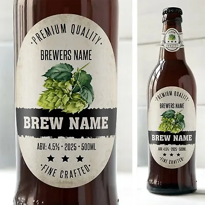 Kentucky PERSONALISED HOMEBREW HOME BREW BOTTLE BEER CIDER LABELS • £3.50