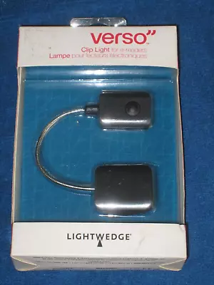 Verso Clip Light For EReaders Kindle Kobo Nook Black New! • $13.50