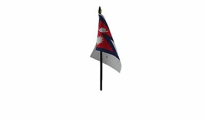£4.49 • Buy Nepal 6  X 4  Hand Waving Flag