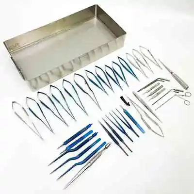 Codman And V. Mueller Neuro Forceps And Scissors Tool Set 80-1702 80-1501 8609 • $806.93