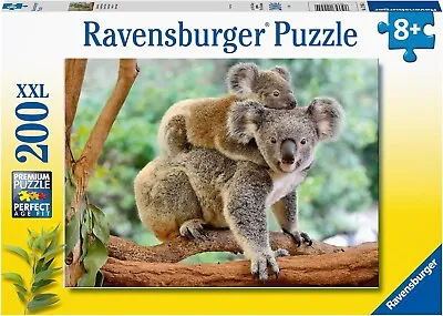 NEW & SEALED Ravensburger 12945 Koala Love 200 Pc XXL Jigsaw Puzzle USA SELLER • $29.95