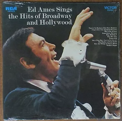 Ed Ames  Hits Of Broadway And Hollywood  LP (1968) RCA LSP-4079 Shrink • $5.50