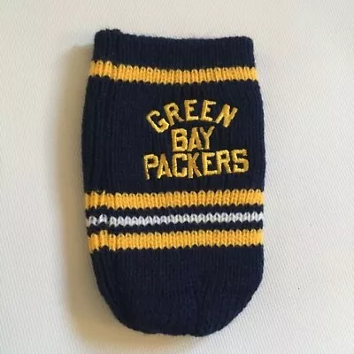 Green Bay Packers Knit Can Koozie Coozie Miller Lite Retro Acme Drink Sleeve • $10.99