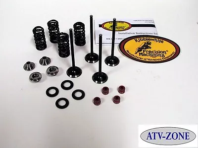 KibbleWhite Black Diamond Valves With Spring Kit Seals Honda CRF 250R 2004-2007 • $342.11