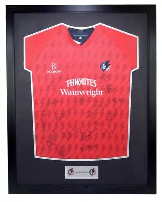 Lancashire Lightning T20 Autographed Kukri Cricket Shirt • £74.99