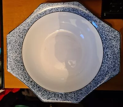 £10 • Buy 2 X Solian Ware Soho Pottery Large Dishes Blue Edge