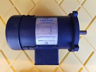 Leeson 1/4 HP Variable Speed DC Motor 1750 RPM • $125