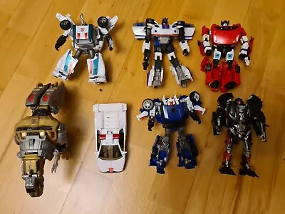 £109.99 • Buy Transformers Bundle Grimlock Jazz Wheeljack Hot Rod Swideswipe Tracks Prowl Toys