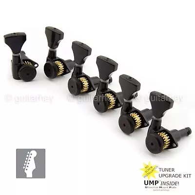 Hipshot 6K1GL0B Grip-Lock Upgrade Open-Gear 6 In Line Non-Staggered UMP - BLACK • $69.95