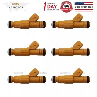 Fuel Injectors Set (6) 0280155746 For 96-98 Volvo 960 S90 V90 2.9L I6 • $31.93