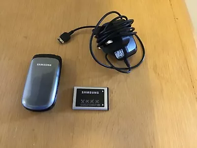 Samsung GT E1150i - Grey (Unlocked) Mobile Phone Flip Mobile Phone • £19