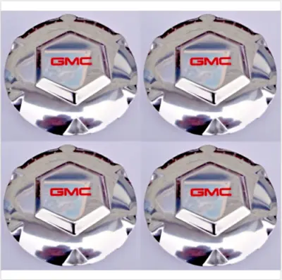 New 4pcs 02-07 GMC Envoy 02-06 XL 04-05 XUV Chrome Center Wheel Hub Caps 17  Rim • $52.99
