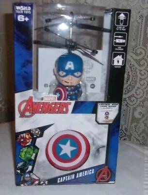 Marvel Avengers Captain America Flying Character UFO Helicopter Indoor  • $14.39