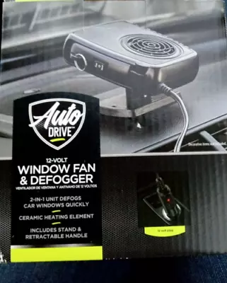 Portable 12V Car Heater 150W Window Fan Defroster Auto Drive Heating Defogger • $14.44
