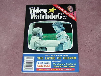 VIDEO WATCHDOG # 45 Lathe Of Heaven Vampire Circus Evil Dead 2 Free Ship USA • $10