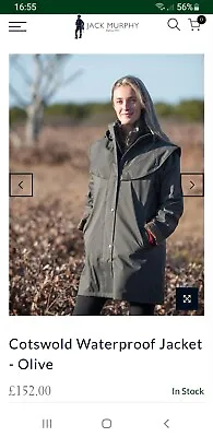 Jack Murphy Waterproof Cotswold Coat BNWT Multiple Colours And Sizes IN STOCK • £59.99