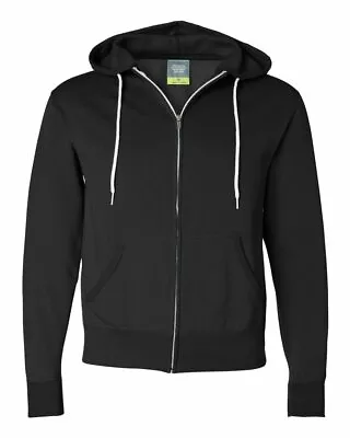 Independent Trading Co. Unisex Lightweight Full-Zip Hooded Sweatshirt - AFX90UNZ • $35.92