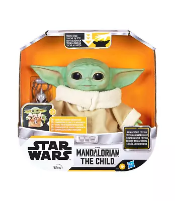 Star Wars The Mandalorian Baby Yoda (Grogu)  The Child Animatronic Edition New • $68.88