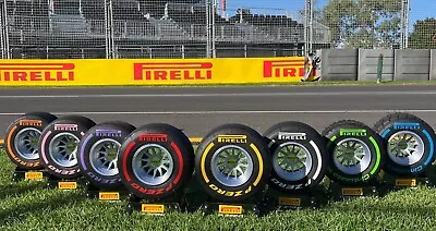 1/3 Scale Formula 1 GP Tyre Pirelli Replica.  Real Raced Tyre. F1 Grand Prix • $170