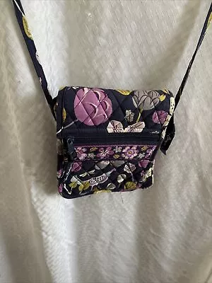 Vera Bradley Floral Crossbody Purse Bag And Coin Purse Wallet • $10