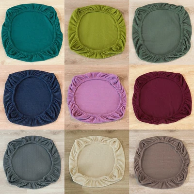 $15.63 • Buy 1 X Stretch Computer Office Chair Cover Removable Rotating Seat Covers Slipcover