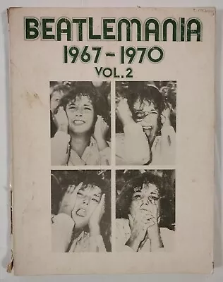 Beatlemania 1967-1970 Volume 2 Vintage Song Book Over 40 Titles • $19.99