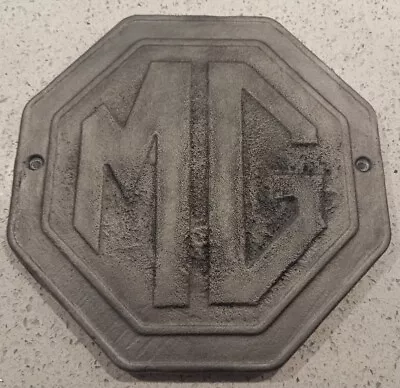 MG Motors Cast Aluminium Sign Car Advertising Plaque Garage Automobile Wall Logo • $22.38