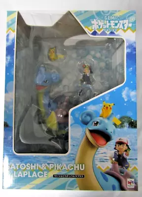 Ash Ketchum Satoshi Pikachu Lapras G.E.M. Series Pokemon Figure Excellent • $289.50