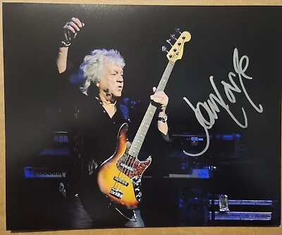 John Lodge The Moody Blues Tuesday Afternoon Gemini Dream Autographed 8x10 COA • $49.99