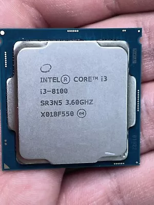 INTEL CORE I3-8100 @3.6GHZ QUADCORE CPU SR3N5 LGA 1151 • $59.99