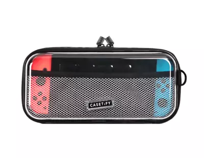 Switch Pouch Transparent Carrying Case For Nintendo Switch Shockproof Cover AU • $73.02