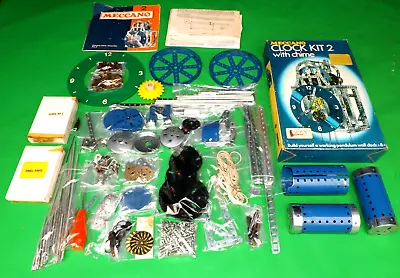 1970's Meccano Clock Kit 2 In Original Box • £235