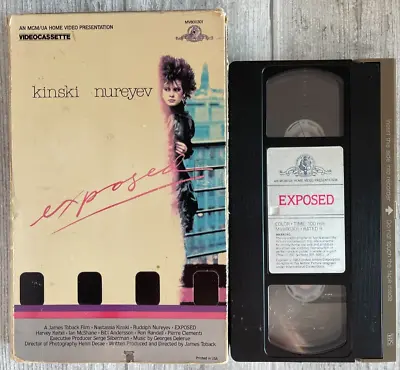 Exposed VHS Nastassja Kinski Rudolf Nureyev Harvey Keitel Bibi Anderson 1983 • $16.95