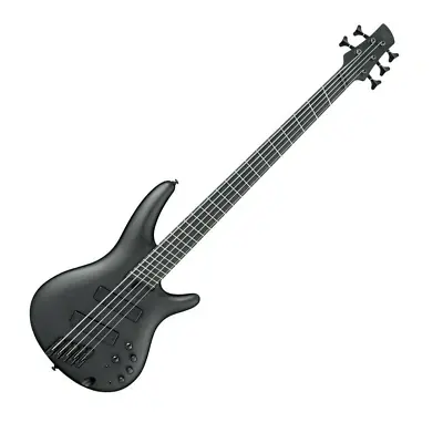$1699 • Buy Ibanez SRMS625EX BKF Electric 5-String Bass - Black Flat