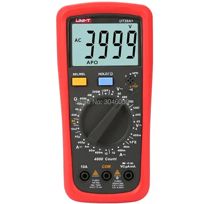 £27.59 • Buy UNI-T UT39A+ Digital Multimeter AC/DC Electrical Tester Testing Tool Ohmmeter 