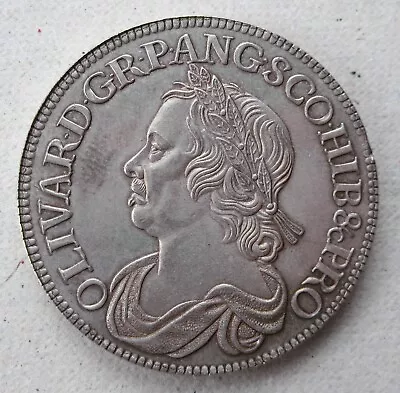 1658 Cromwell Crown  RESTRIKE *super Details • £6