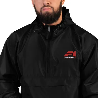 McLaren F1 Embroidered Champion Packable Jacket • $72