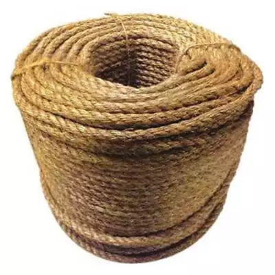 Zoro Select 330160-Nat-00600-60016 RopeManila1/2In Dia600 Ft. • $161.99