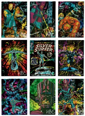 1992 Silver Surfer Prism Singles Complete Your Set Pick Your Card • $1.69