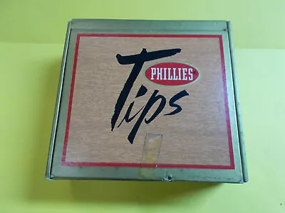 Lovely Vintage Phillies Tips 25 Cigars Box - Empty 1964 Bayuk Gc # 682 • $13.50