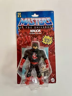 Origins Ninjor Action Figure 2020 Mattel Masters Of The Universe MOTU Retro Play • $24.99