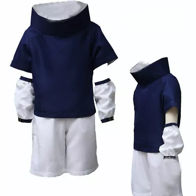 Anime Naruto Sasuke Uchiha Cosplay Fancy Clothing Christmas Masquerade Uniform • $60.80