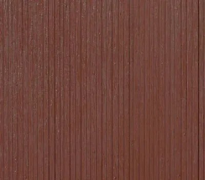 Auhagen 52420 Brown Wood Wall Panel Plastic Sheet • $16.23